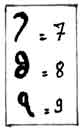 7 8 9