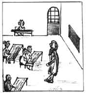 Euclide enseigne � l'�cole