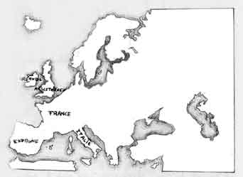 Carte de l'Europe