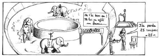 Course d'�l�phants