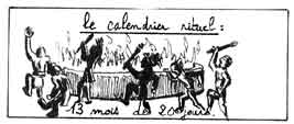 Le calendrier rituel