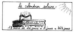 Le calendrier solaire