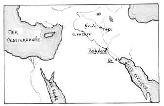 Carte de M�sopotamie