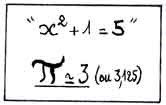 Equation et PI