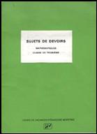 Devoir de Vacances